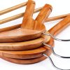 Wooden Coat Hangers Utopia Home Closet Heavy Duty Pack of 30 Natural-5