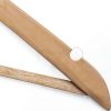 Wooden Coat Hangers Utopia Home Closet Heavy Duty Pack of 30 Natural-3