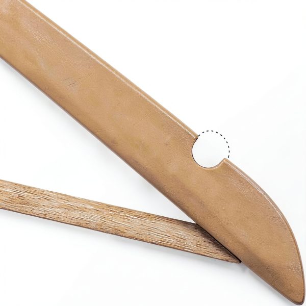 Wooden Coat Hangers Utopia Home Closet Heavy Duty Pack of 30 Natural-3