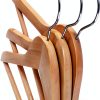 Wooden Coat Hangers Utopia Home Closet Heavy Duty Pack of 30 Natural-6