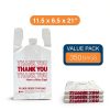 Thank You Plastic Bags 350 Count Reli 11.5 x 6.5 x 21 Inch-1