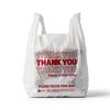 Reli Plastic Thank You Bags Bulk 1050 High Density White 11.5x6.5x21-5