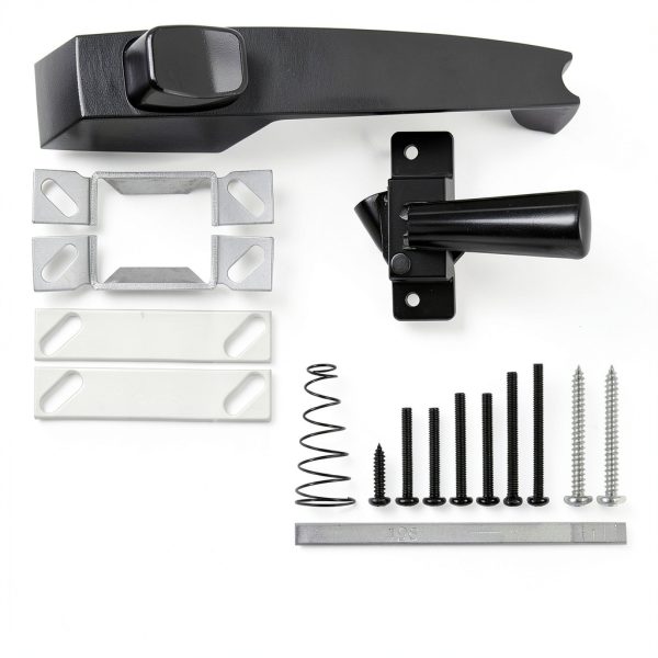 Screen and Storm Door Closer Kit MaxxGeek All-in-One Closer Black-3