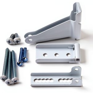 Andersen Storm Door Closer Bracket White Screw-In Mounting-0