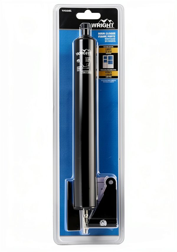 Wright Products V1020BL Pneumatic Door Closer Black-1