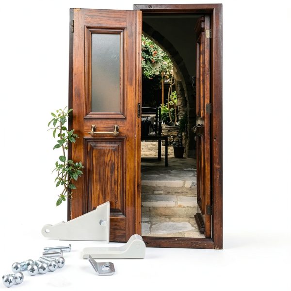 Screen Door Closer Kit SAVITA Door Replacement White-1