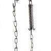 Screen Door Chain OZXNO Storm Door Protector with Spring Silver-2