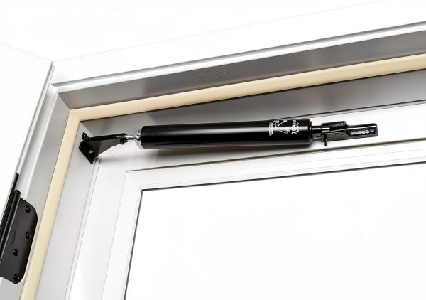 Pneumatic Storm Door Closer by Wright Products Adjustable Black V820BL-6