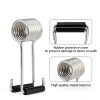 Yaocom Butterfly Spring Hinge Door Closer 6 Pack with Rubber Bumpers-1
