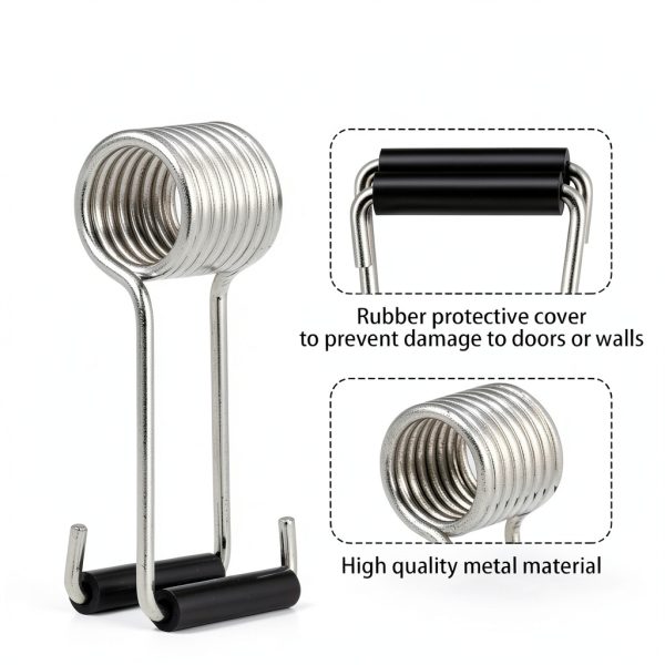Yaocom Butterfly Spring Hinge Door Closer 6 Pack with Rubber Bumpers-1