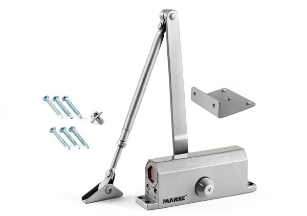Automatic Door Closer Marie for 55-100 lbs Doors Size 2 Brown-0