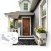 Reinforced Storm Door Closer Bracket Kit by Mirfane – Heavy‑Duty White-6