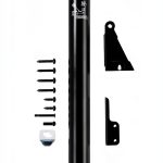 Standard Duty Pneumatic Door Closer Wright Products V920BL Black 12in-0
