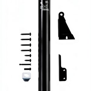 Standard Duty Pneumatic Door Closer Wright Products V920BL Black 12in-0