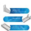 Reinforced Storm Door Closer Bracket Kit by Mirfane – Heavy‑Duty White-2