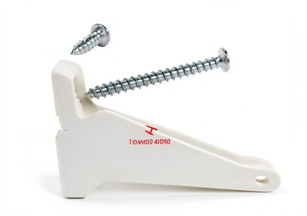 Reinforced Storm Door Closer Bracket Kit by Mirfane – Heavy‑Duty White-3