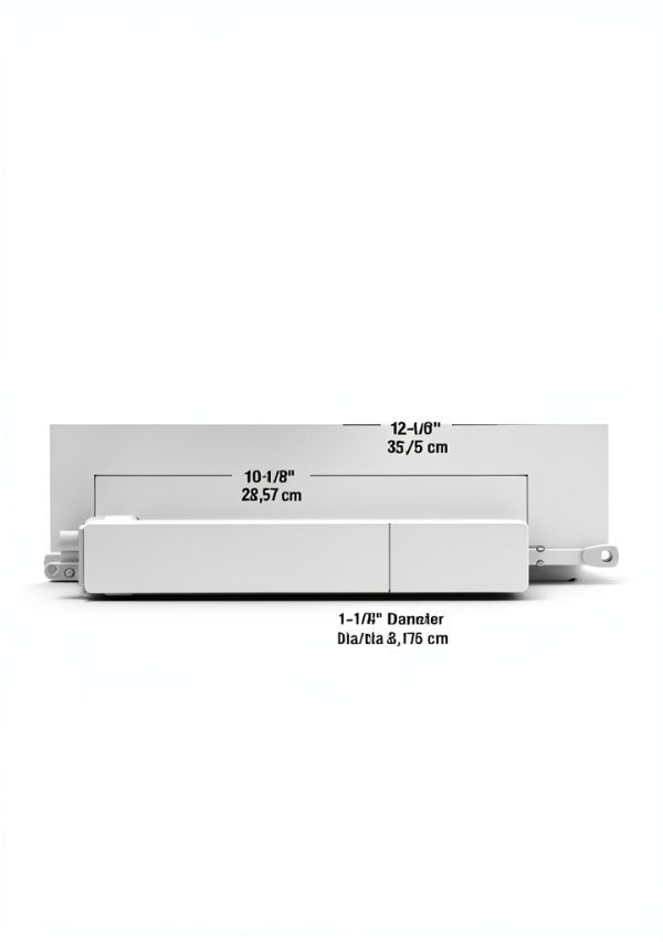 Pneumatic Door Closer by Wright Products - White V920WH Model-4