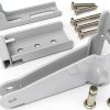 Reinforced Storm Door Closer Bracket Kit KOMOHOM - Durable Metal White-3